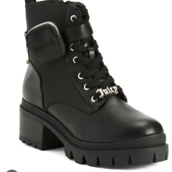 Juicy couture combat boots - Picture 1 of 3